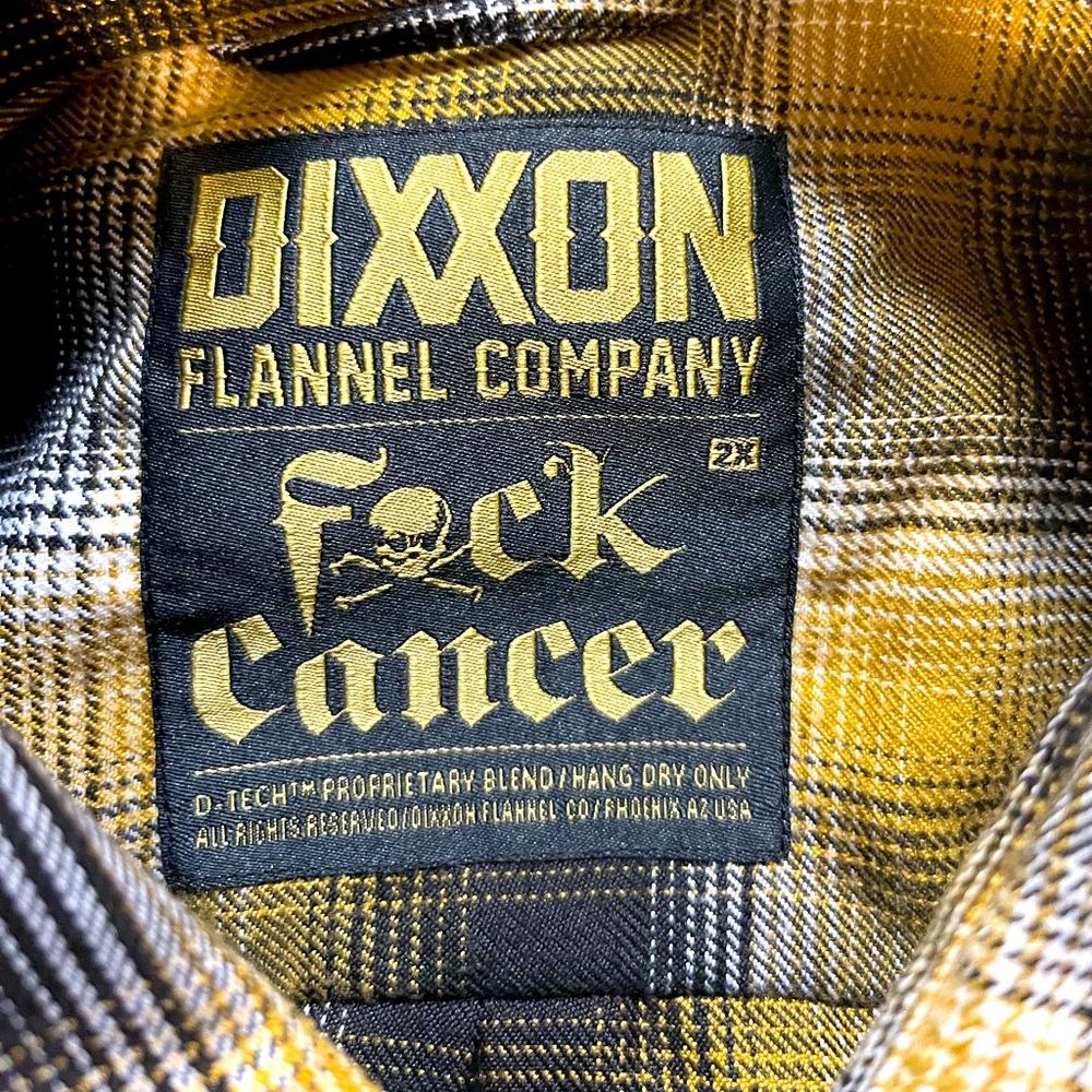 F#ck cancer 2xl Dixxon, sold out limited edition